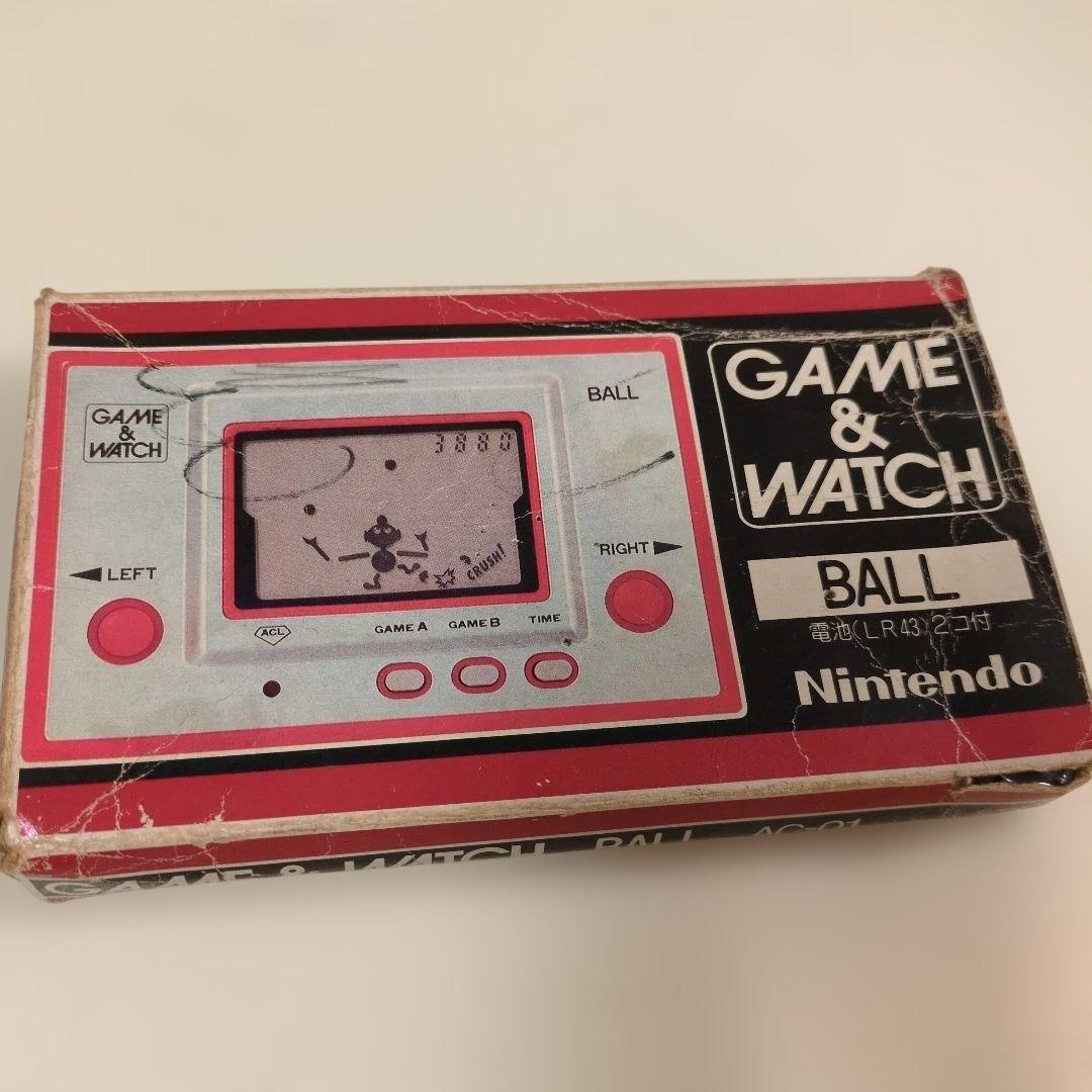 任天堂　ゲームウォッチ　ボール　BALL 初期版　激レア