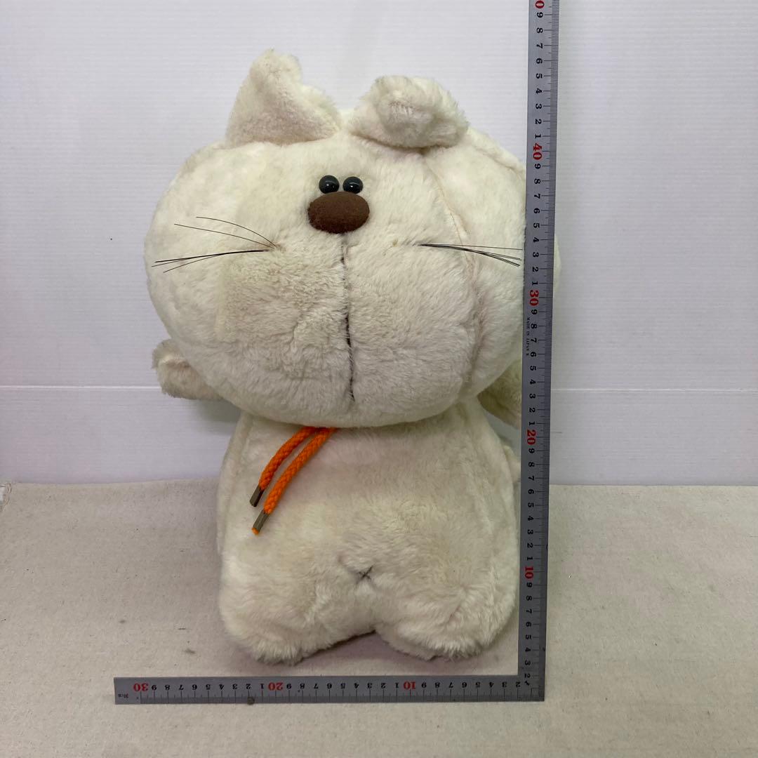 【希少★レトロ】サンエートイ　アキちゃん　ぬいぐるみ　特大　ビッグ　ネコ