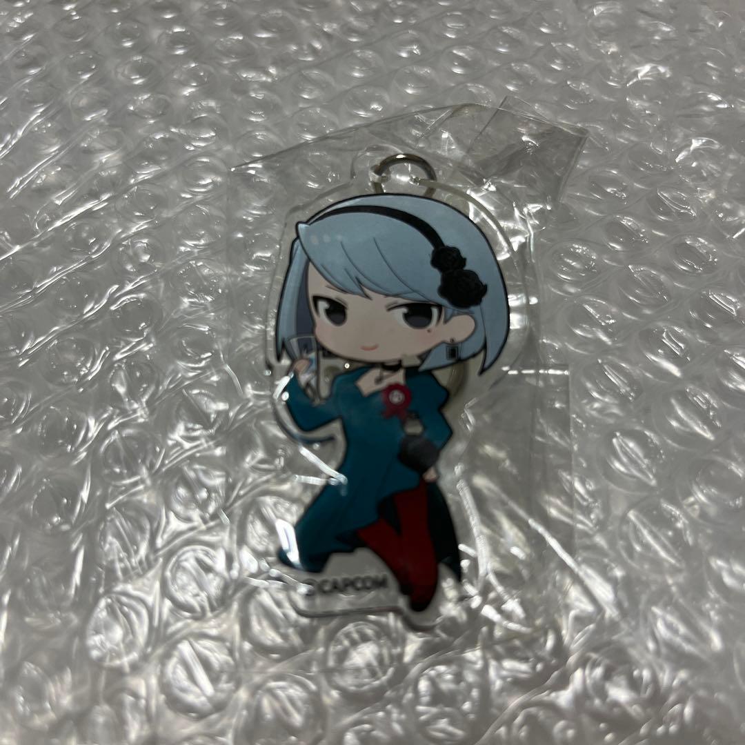 逆転裁判画廊 アクリルキーホルダー 狩魔冥　逆転裁判　逆裁　カルマ　メイ