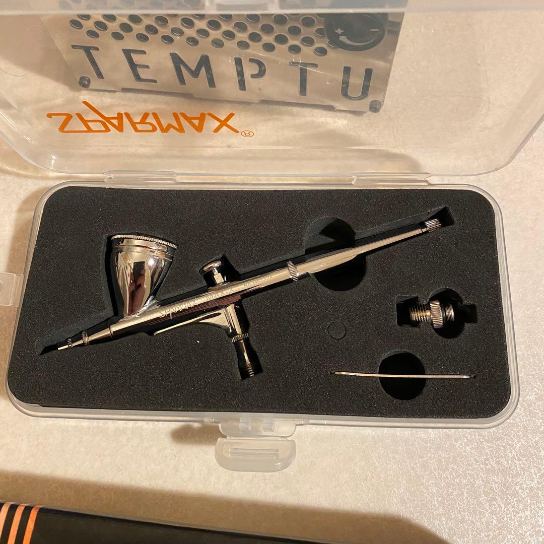 TEMPTU 2個 エアブラシコンプレッサー