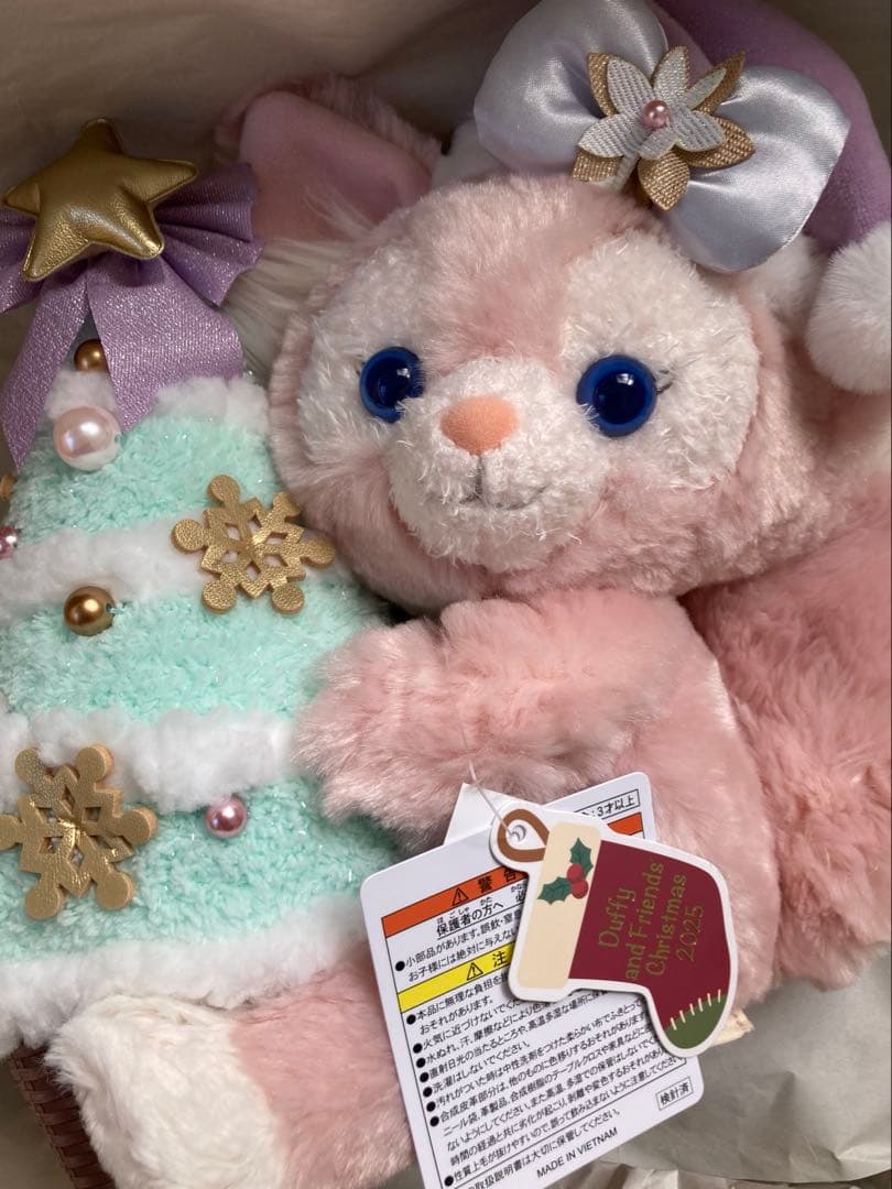 リーナベル　クリスマスツリー　ぬいぐるみ　ぬいぐるみバッジ