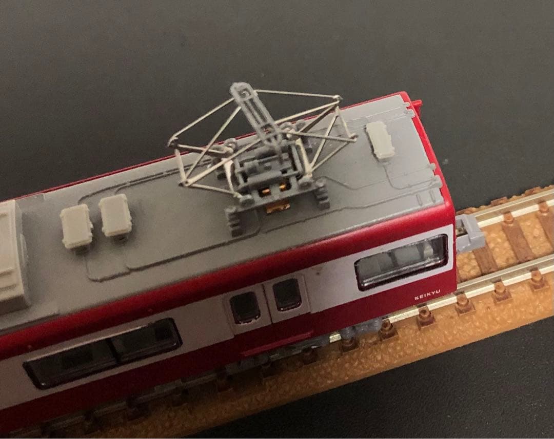 管理番号1691 京急 新600形（ガンメタリック）Nゲージ塗装済キット