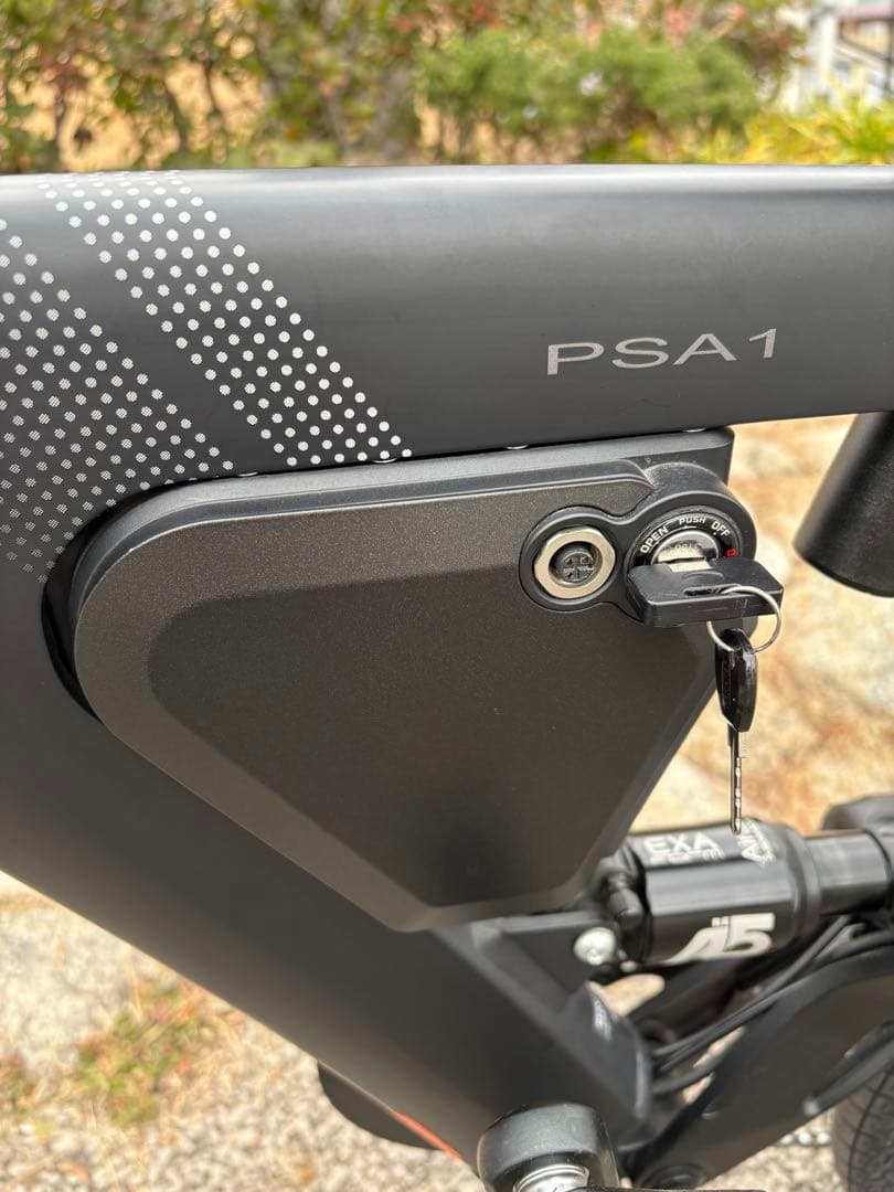 【美品】besv psa1 マットブラック メーター 432km