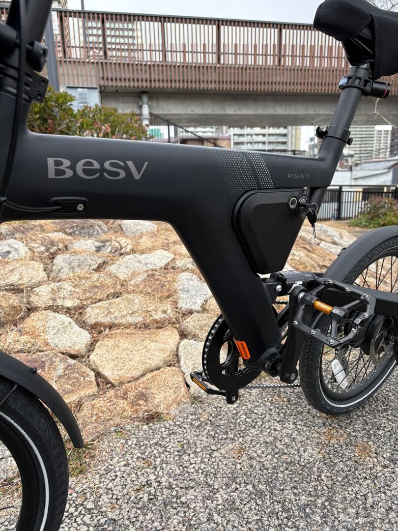 【美品】besv psa1 マットブラック メーター 432km