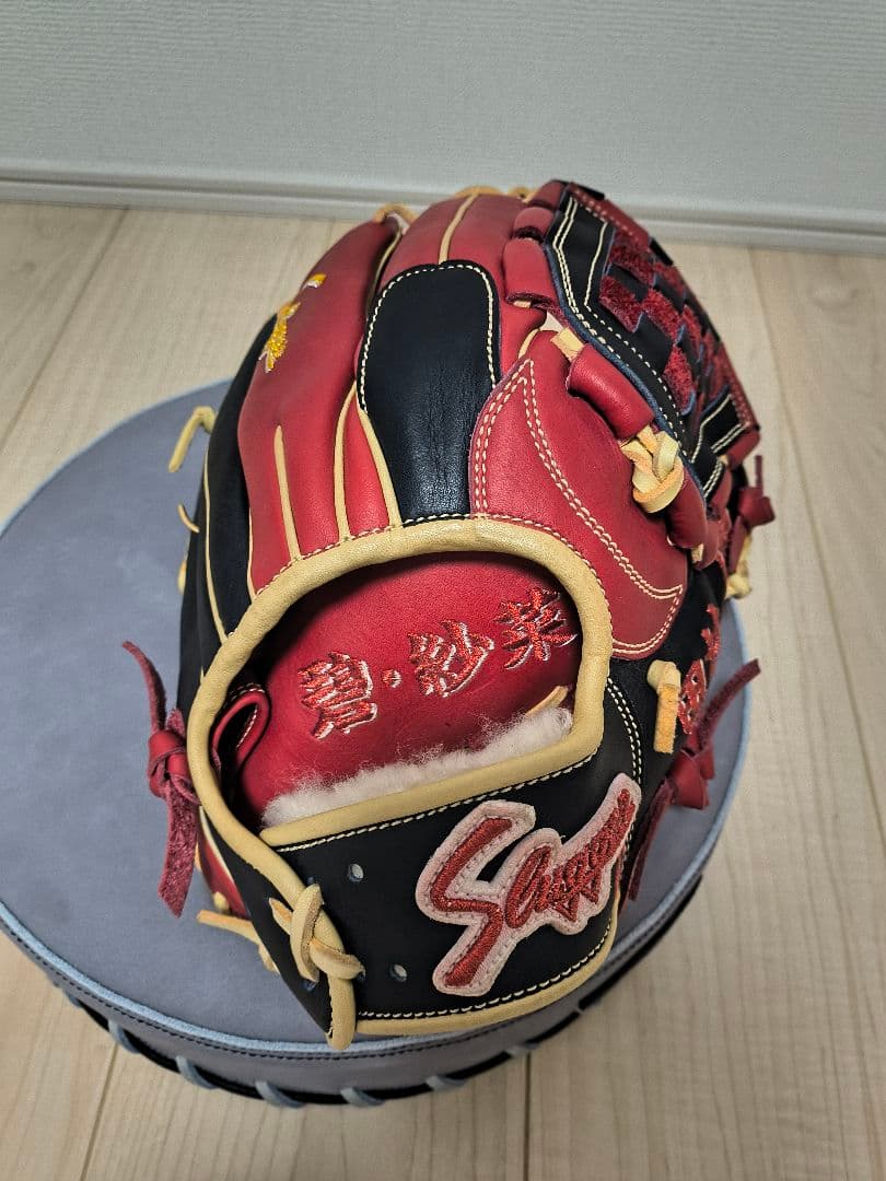 希望価格設定中　久保田スラッガー　軟式オーダー　内野手 L7S　型付け済