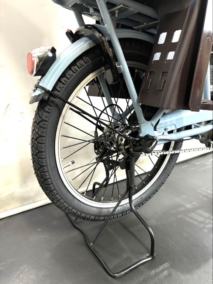 1年保証 送料無料　新型　パナソニック　ギュット　水色　人気　電動アシスト自転車