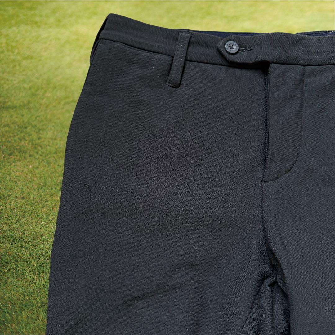 裏起毛　ブリーフィングゴルフ　パンツ　紺　濃紺　ネイビー　M 秋冬　防寒パンツ