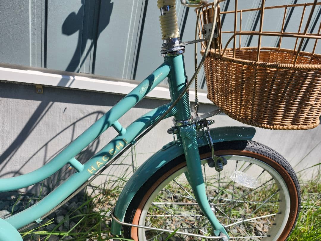 子ども用自転車ブリジストンハッチ18インチ　説明書&補助輪つき✳直接手渡し限定✳