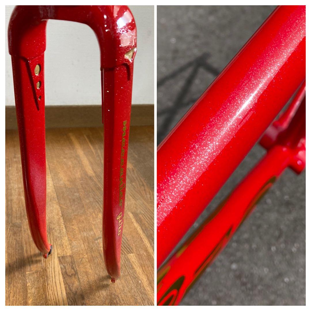 超美品 NJS ピストフレーム メカニコジロ 530 27.2 120