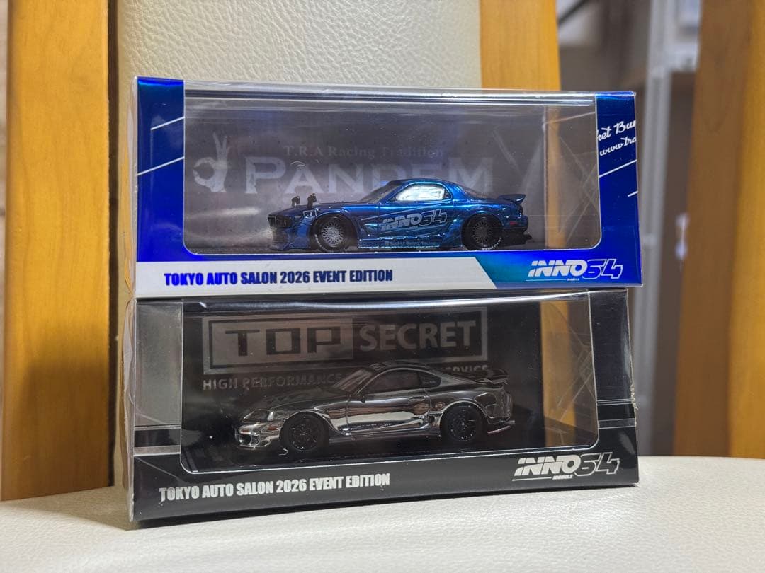 INNO64 オートサロン RX-7 FD3S Supra A80 2台セット