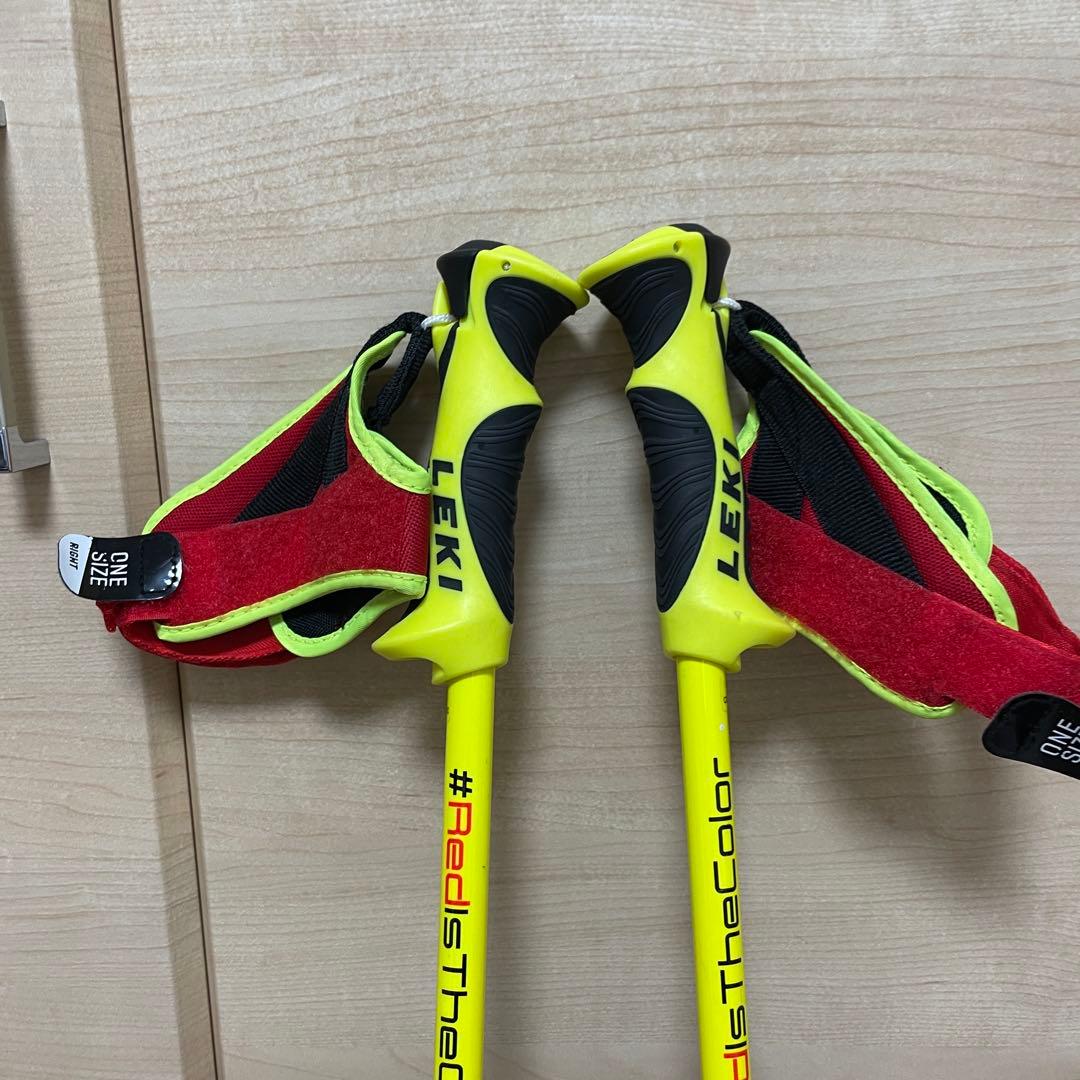 LEKI スキー用ストック 105cm #redisthecolor
