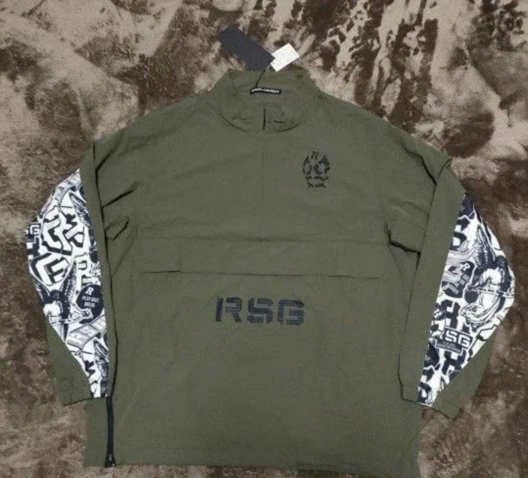 新品 6サイズ 定価36,300円 ラッセルノ ハーフジッププルオーバーブルゾン