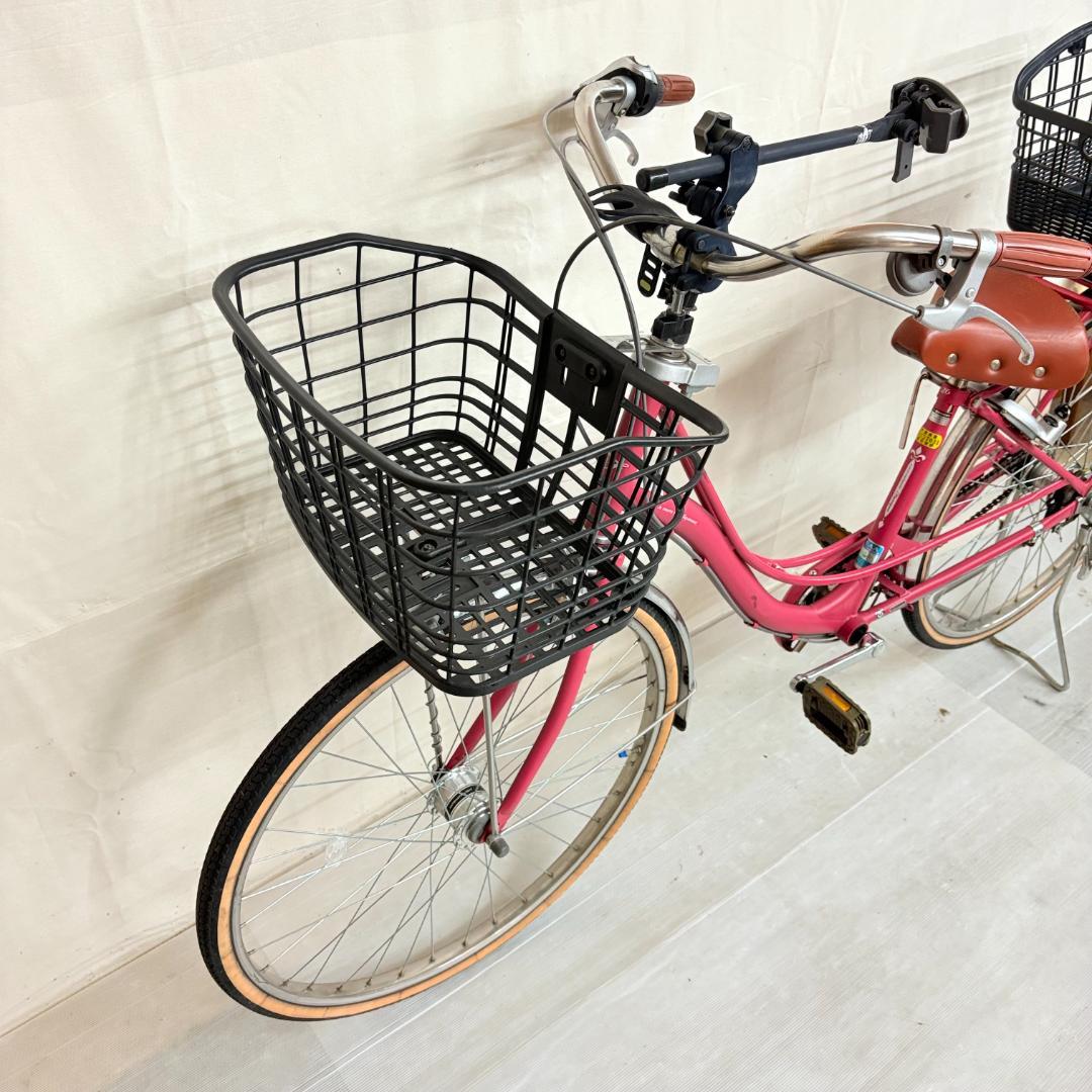 【千葉野田引取り限定】あさひ自転車 26インチ 3段ギア フェリークリミテッド