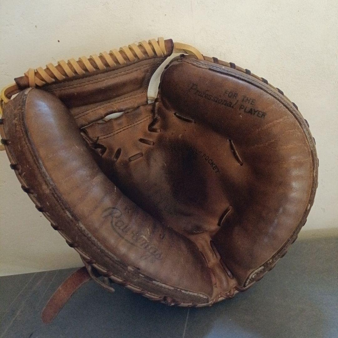 ローリングス　ヴィンテージキャッチャーミット梨田選手