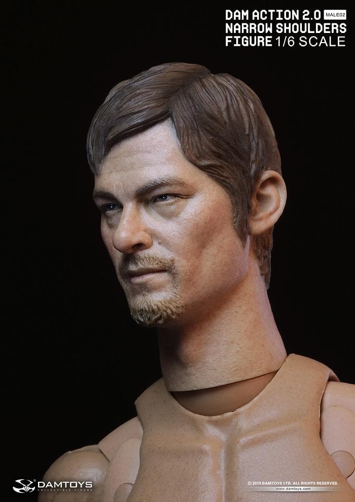 DAMTOYS　NARROW SHOULDERS BODY 1/6 DARYL