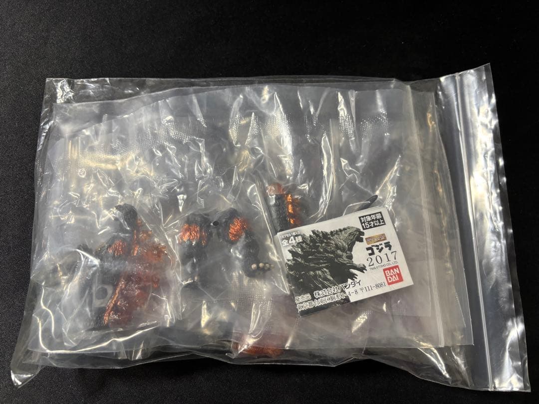 全４種類　ゴジラ hg 希少　バーニングゴジラ 未開封セット　値下げ不可
