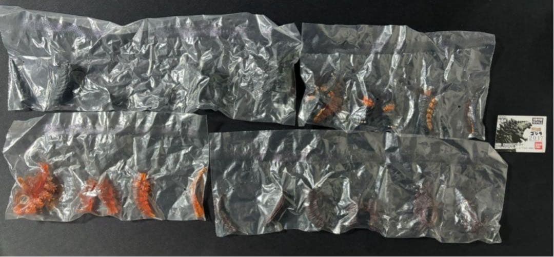 全４種類　ゴジラ hg 希少　バーニングゴジラ 未開封セット　値下げ不可