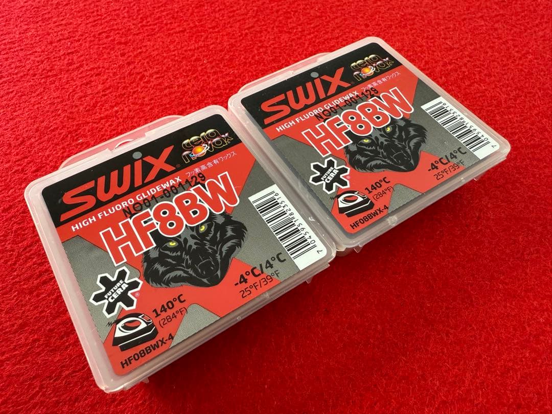 【新品ラスト1セット】SWIX スウィックス HF8BW スキーワックス