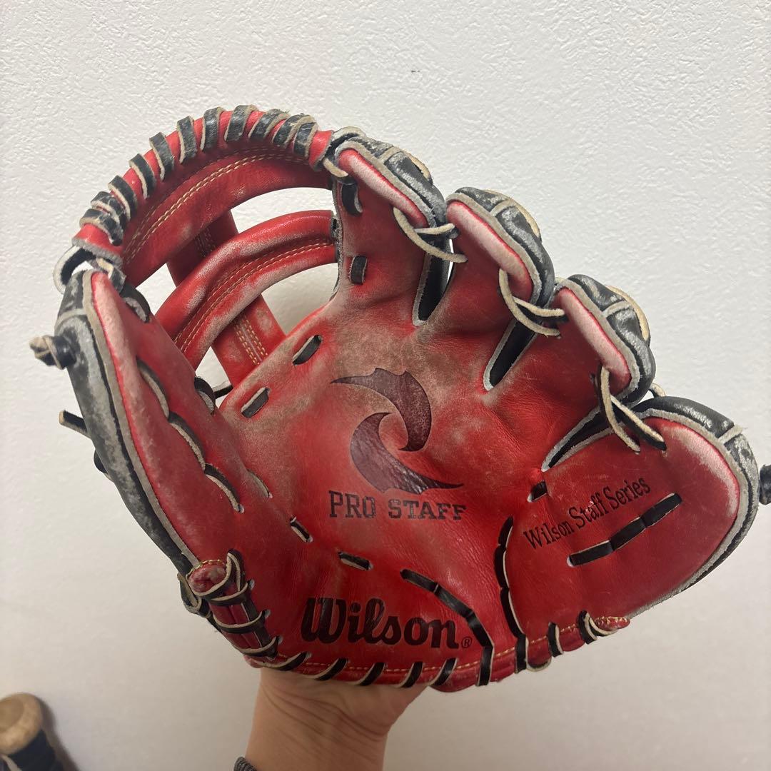 元ヤクルト池山隆寛　実使用グローブWilson PRU STAFF DFS