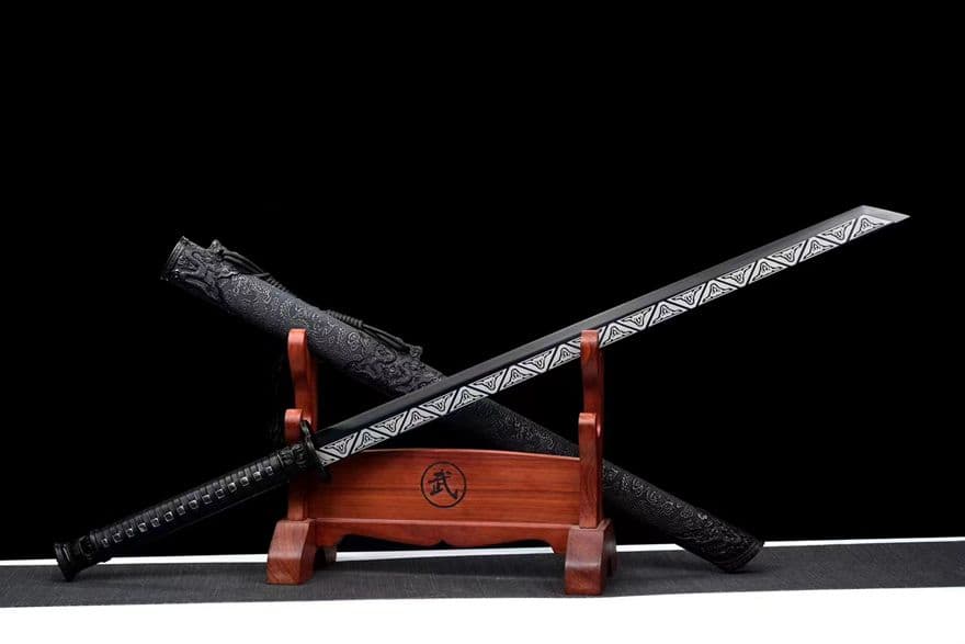武具　刀装具　日本刀　模造刀 横刀 直刀 竜戦刃