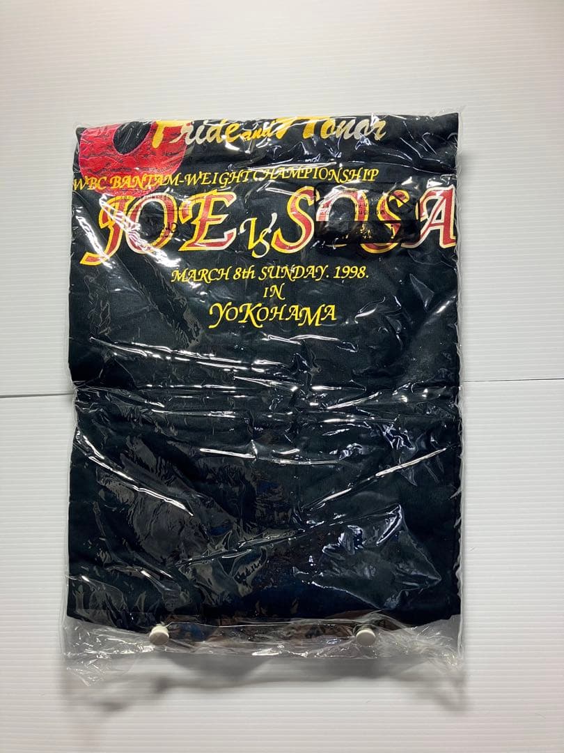 辰吉丈一郎vsソーサ　Tシャツ　色ブラック