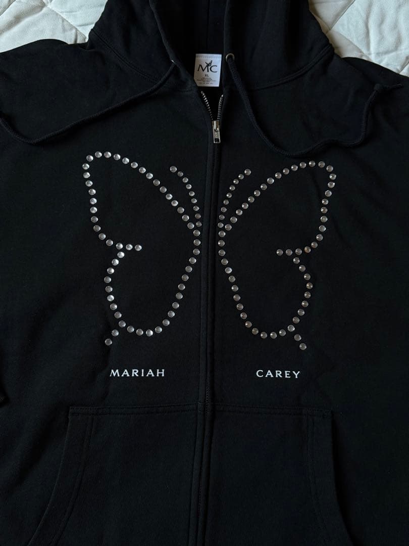 【未使用】MARIAH CAREYフーディパーカー サイズXL マライアキャリー