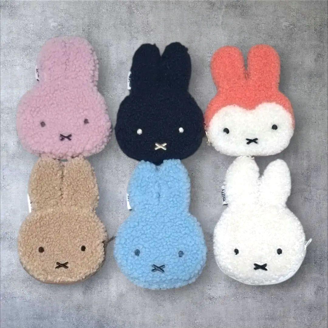 ミッフィー モロゾフ・ゆきのひ もこもこ おかおポーチ セット miffy レア