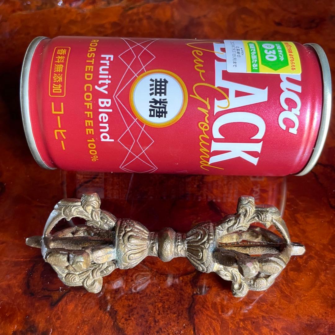 法具？　【m107 結界　金属　チベット仏教宝具 五鈷杵 金剛杵 プルパ　】