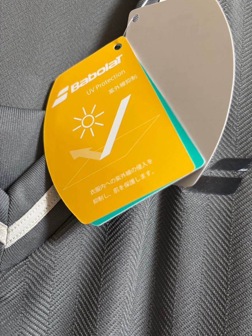 バボラ　テニスウェア グレー Mサイズ　ワンピース