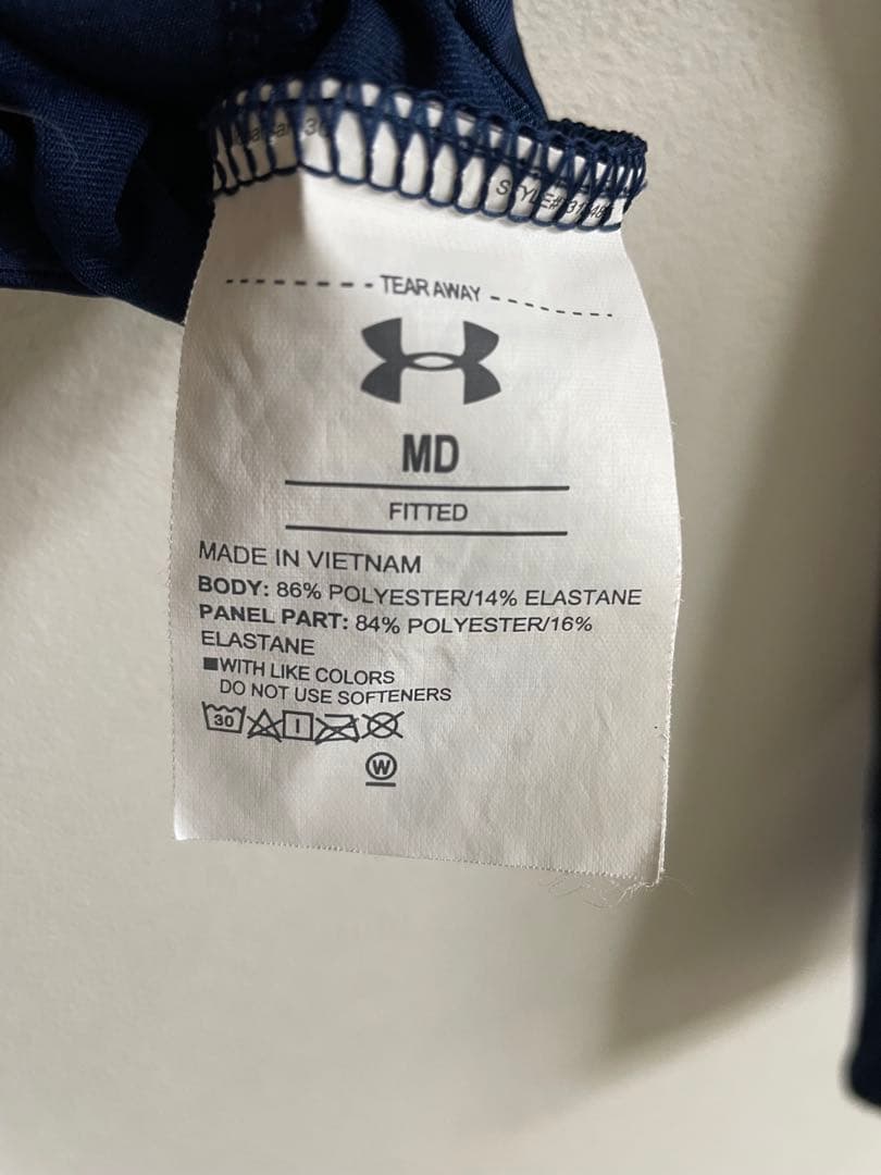 Under Armour ネイビー トレーニングウェア上下セット