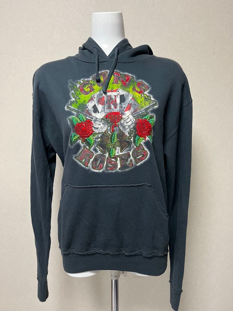 超希少❗️GUNS N' ROSESガンズアンドローゼズ　フーディー　パーカー