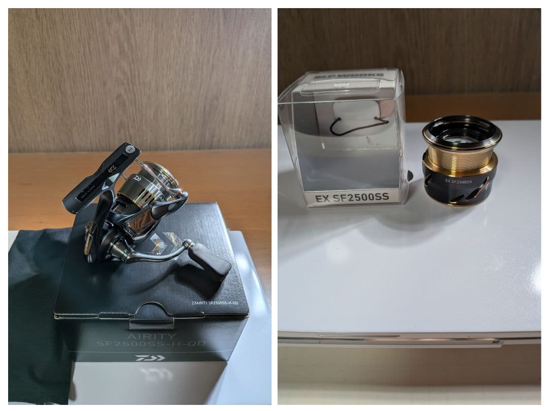 エアリティSF 2500 SS-H-QD　EX SFスプール2500SS　セット