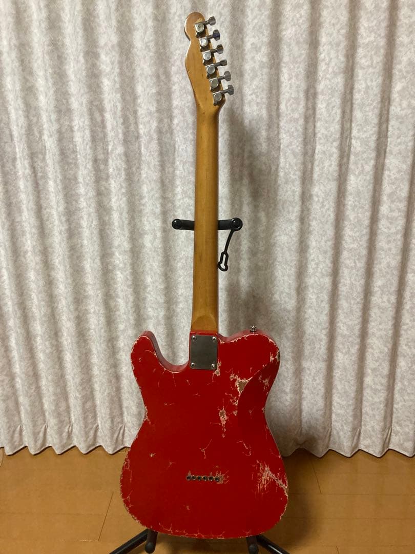 ハードレリック70sテレキャスタータイプナッシュビル フェスタレッド