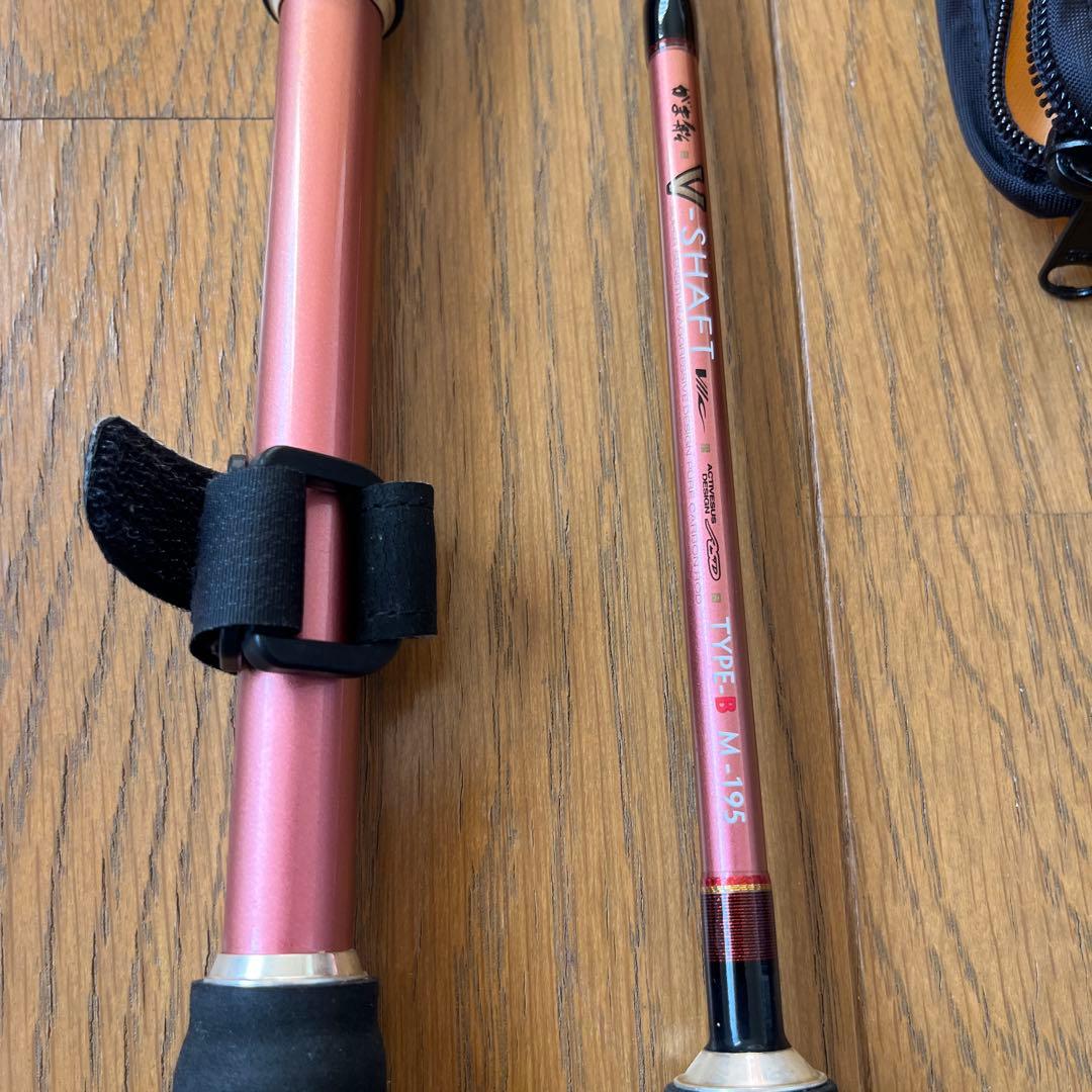 がま船　V-SHAFT タイプB M-195 船竿