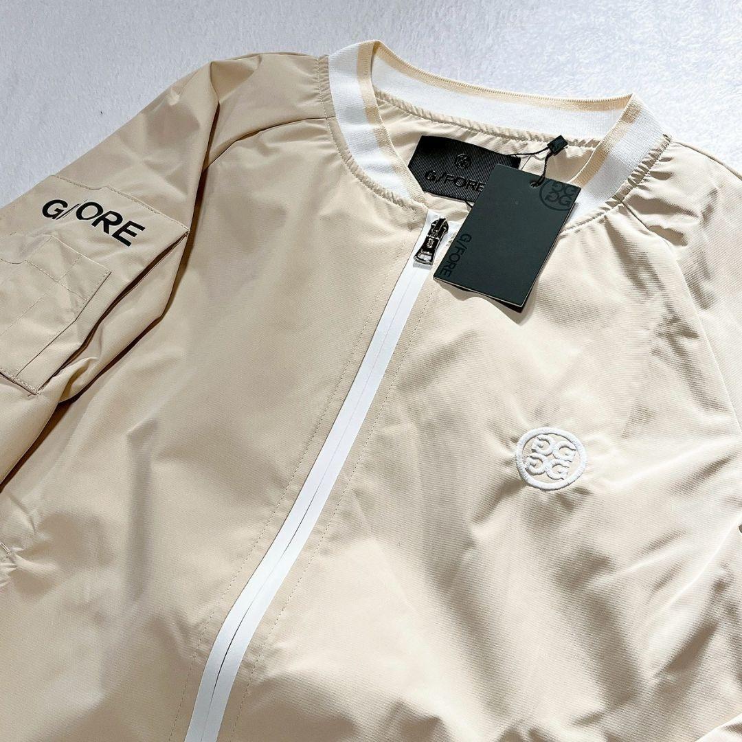 新品　G/FORE　ジーフォア　ゴルフ　ジャケット　ベージュ　Ｌ　レディース