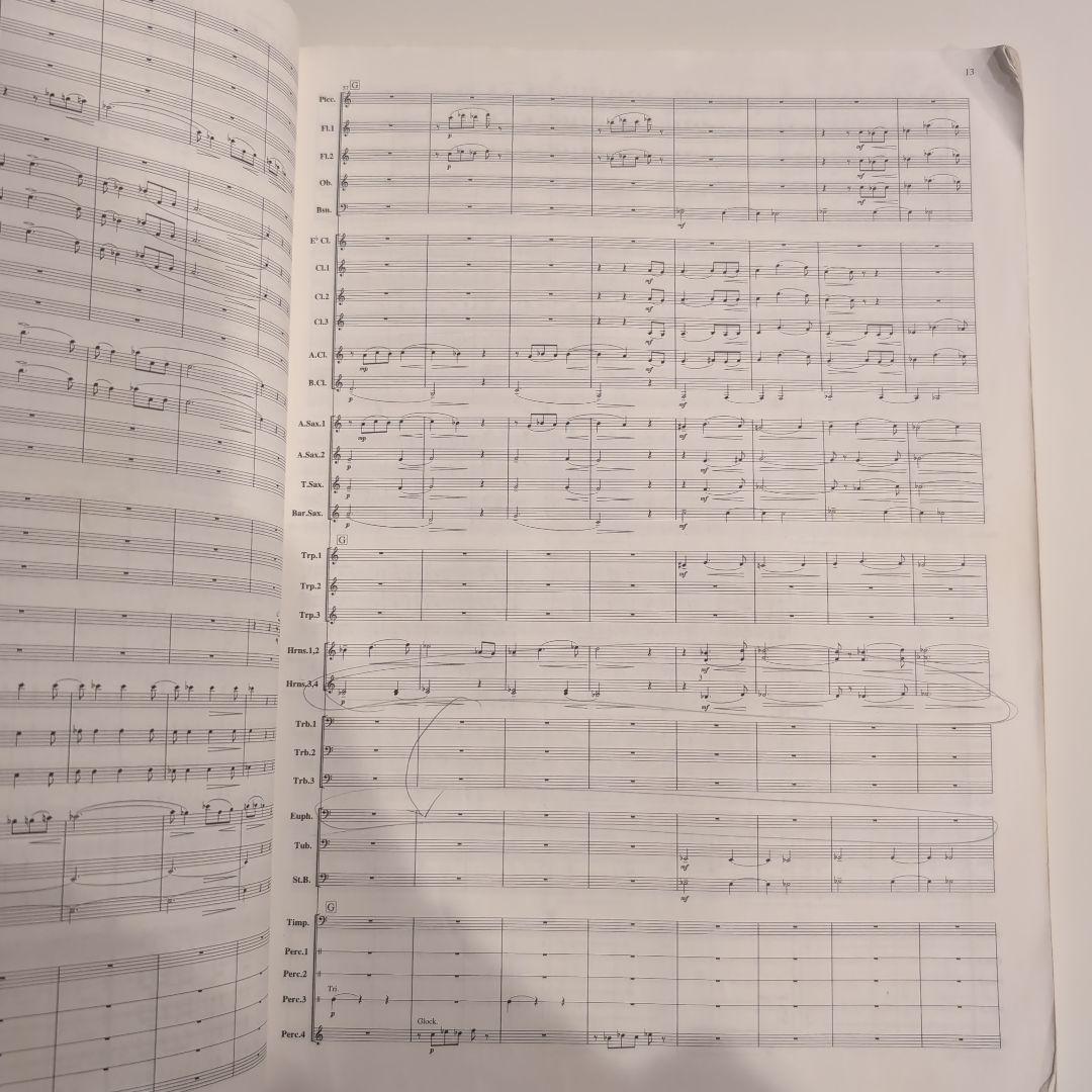 2010年 全日本吹奏楽コンクール課題曲　フルスコア集