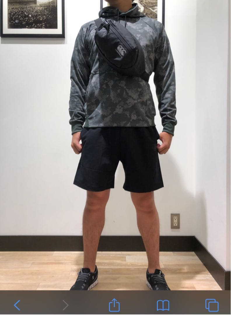 canterbury(カンタベリー)　ウェア トレーニングスウェットフーディ