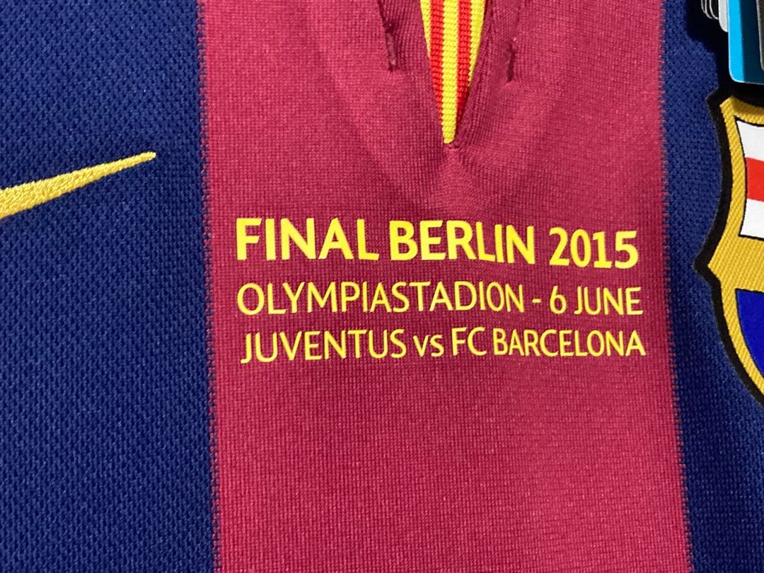 【正規品】ルイス・スアレス　バルセロナ　14/15 ホームレプリカ