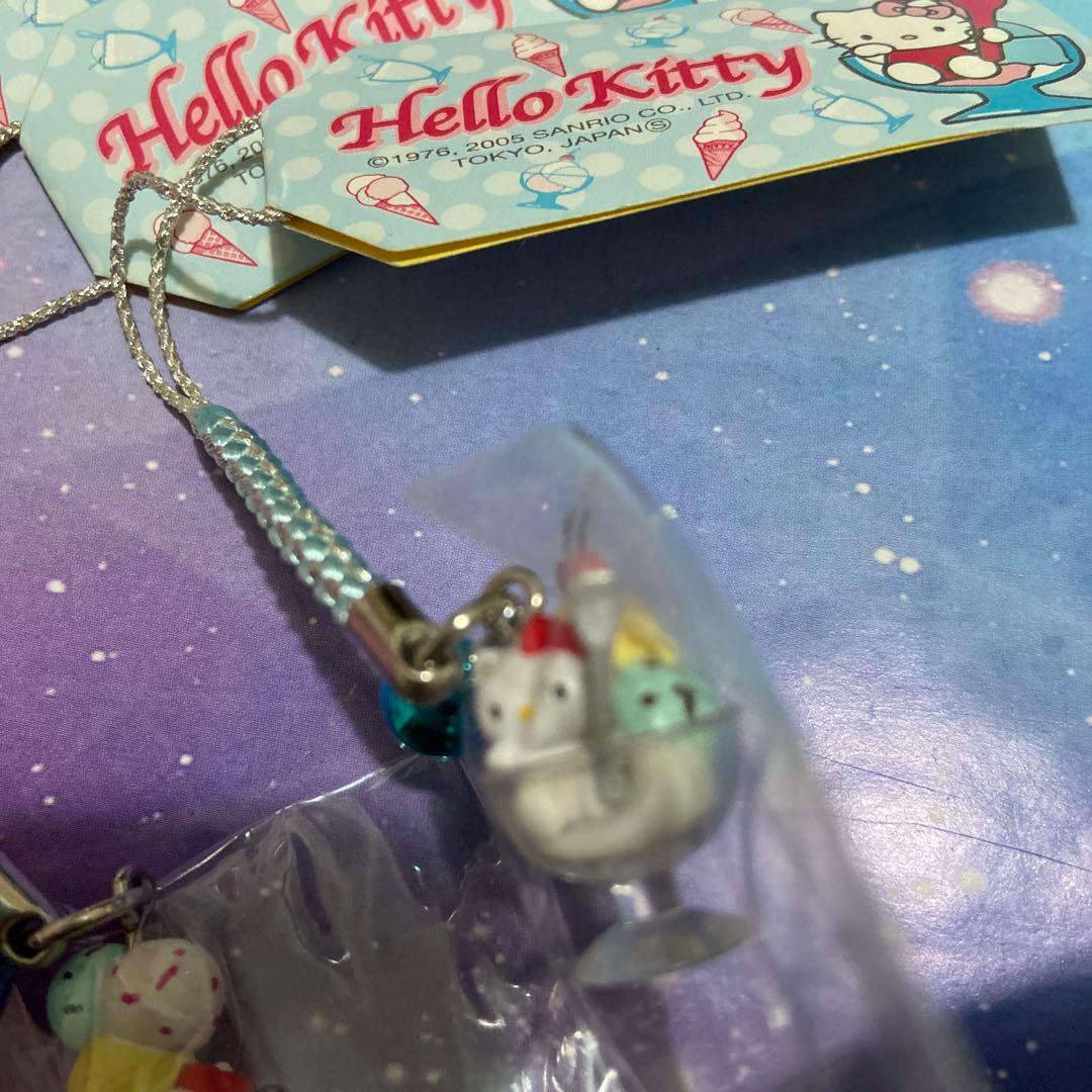 【最終値下げ】ハローキティ♡レトロ　根付け4種セット