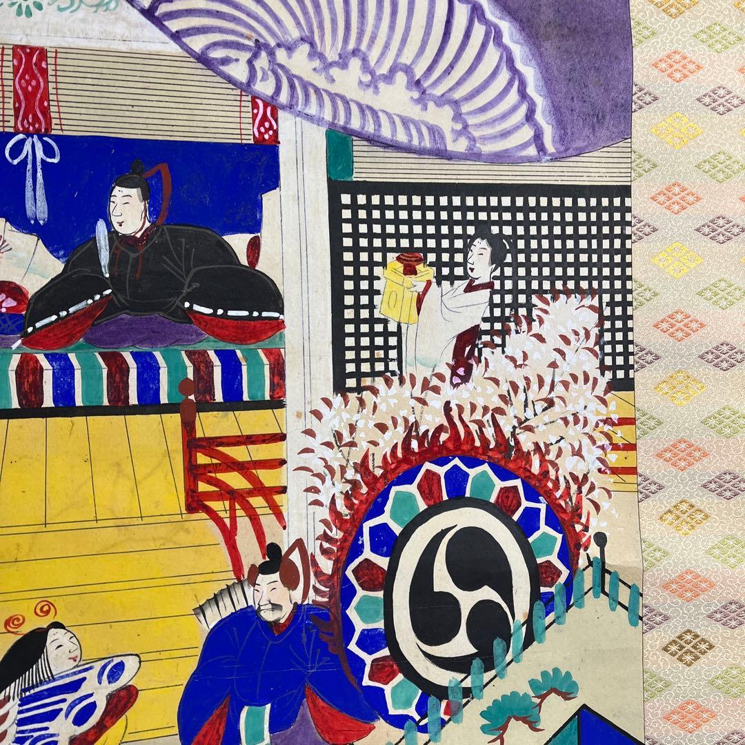 お雛様　掛け軸