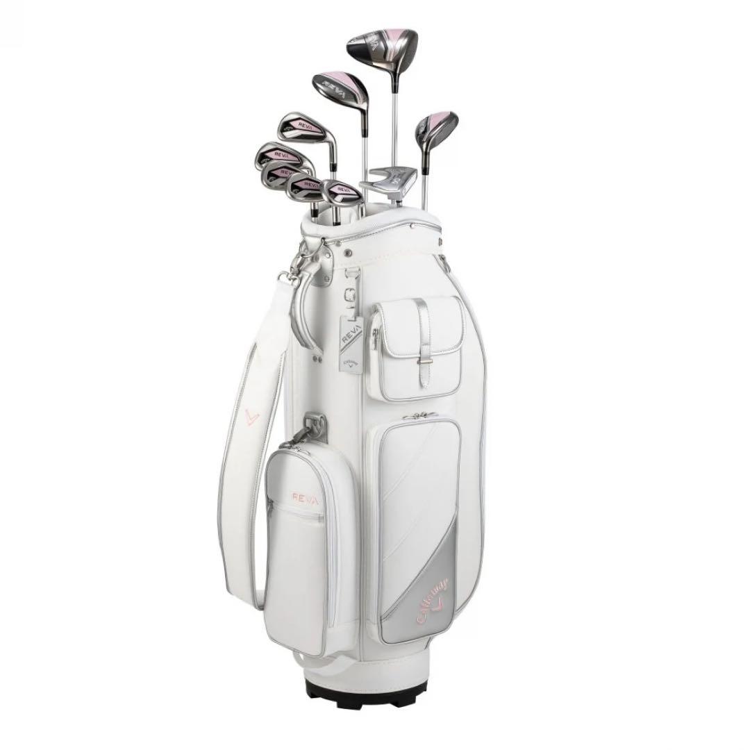キャロウェイ Callaway エレガントホワイト ゴルフバッグ キャディバッグ