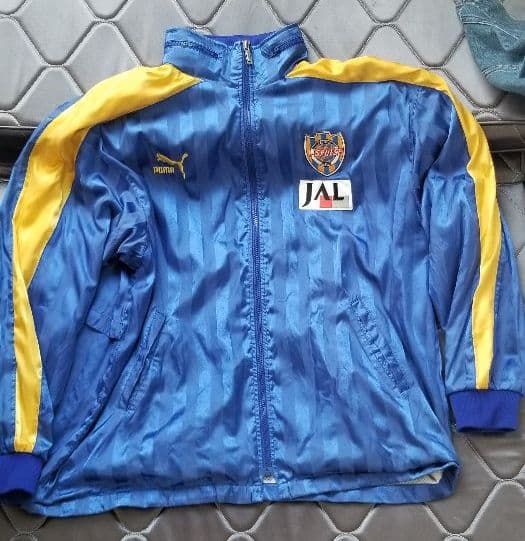 サッカー、清水エスパルス、選手支給品、選手実使用、ジャケット、サイズXO