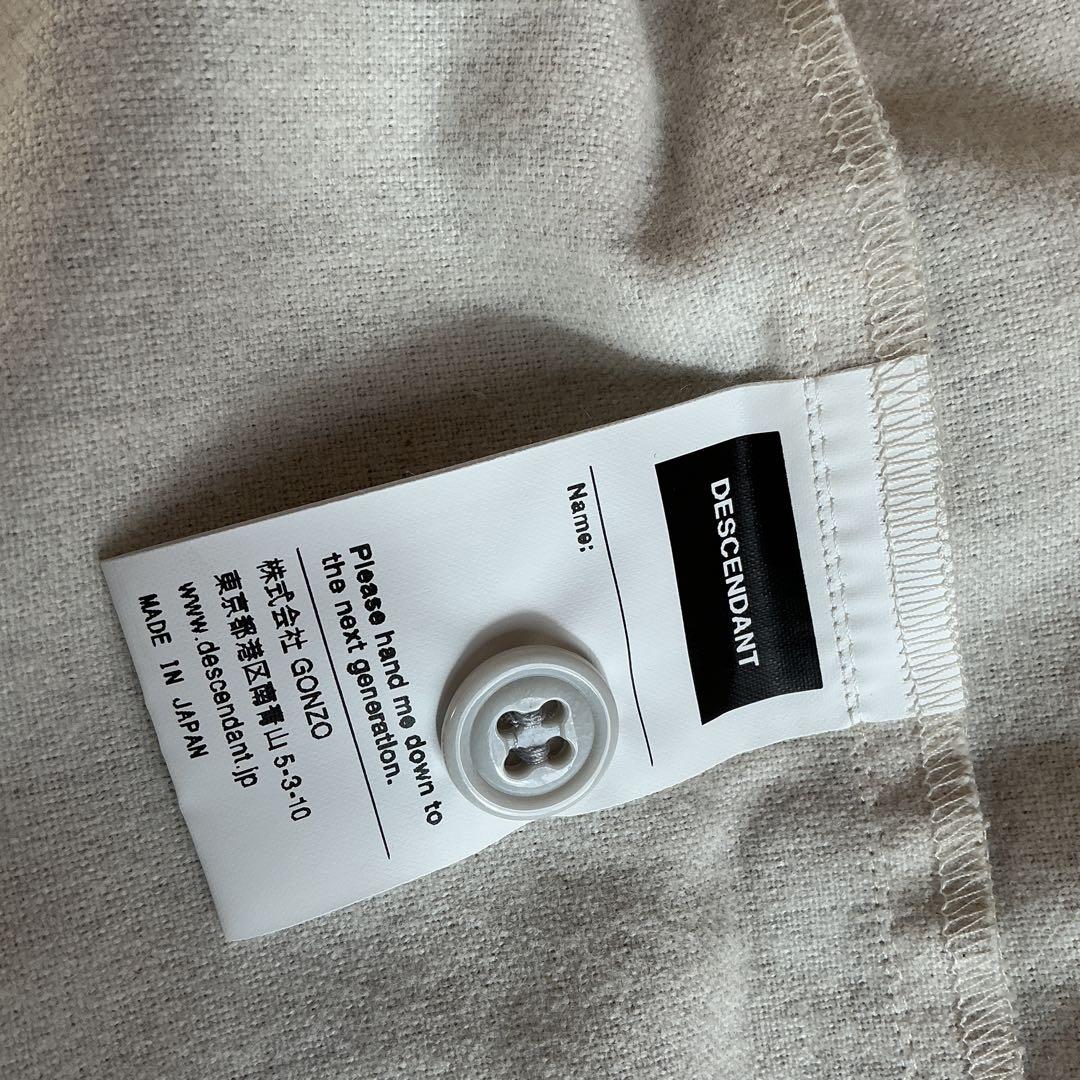 【DESCENDANT ベースボールシャツ】ディセンダント