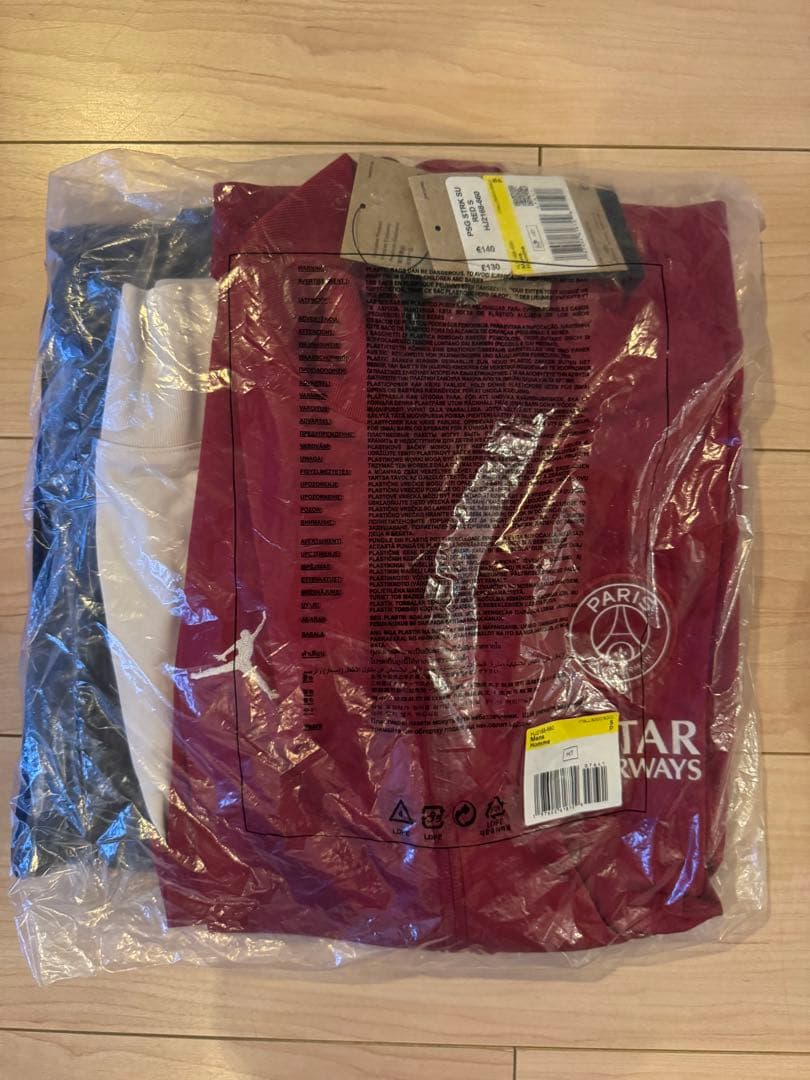 パリサンジェルマン x ジョーダン トラックスーツセットアップPSG サイズM