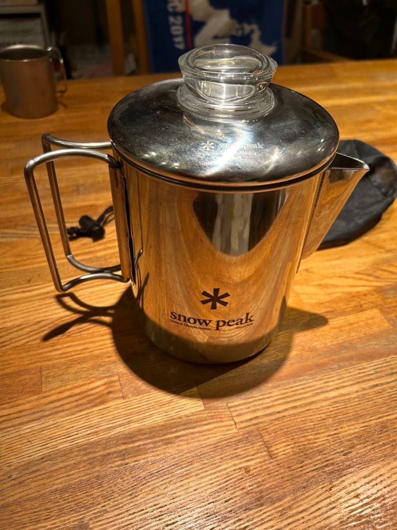 [廃盤]スノーピーク　ステンレスパーコレーター　PR-006