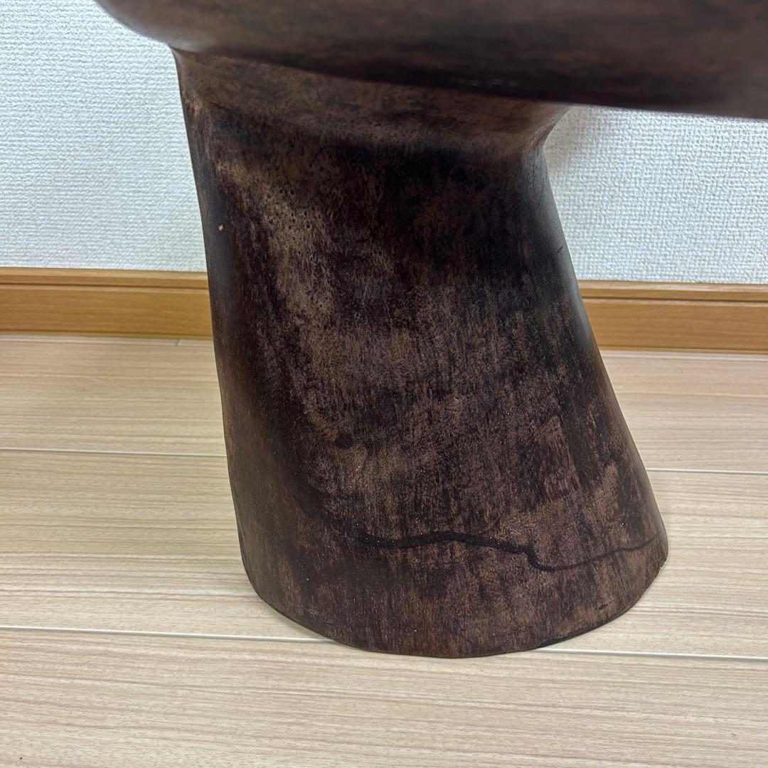 仏手 スツール 椅子 アジアン家具 掌 手の形 木製 手形 オブジェ アジアン