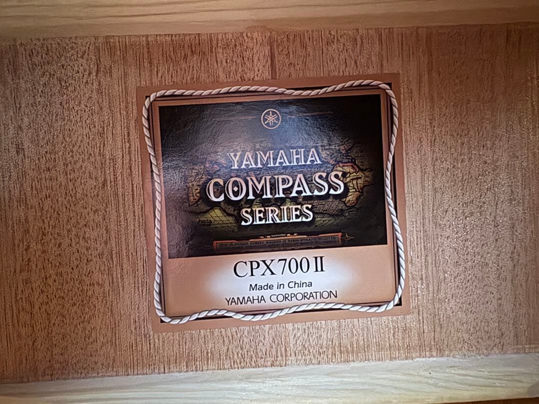 YAMAHA CPX700II Black エレアコ