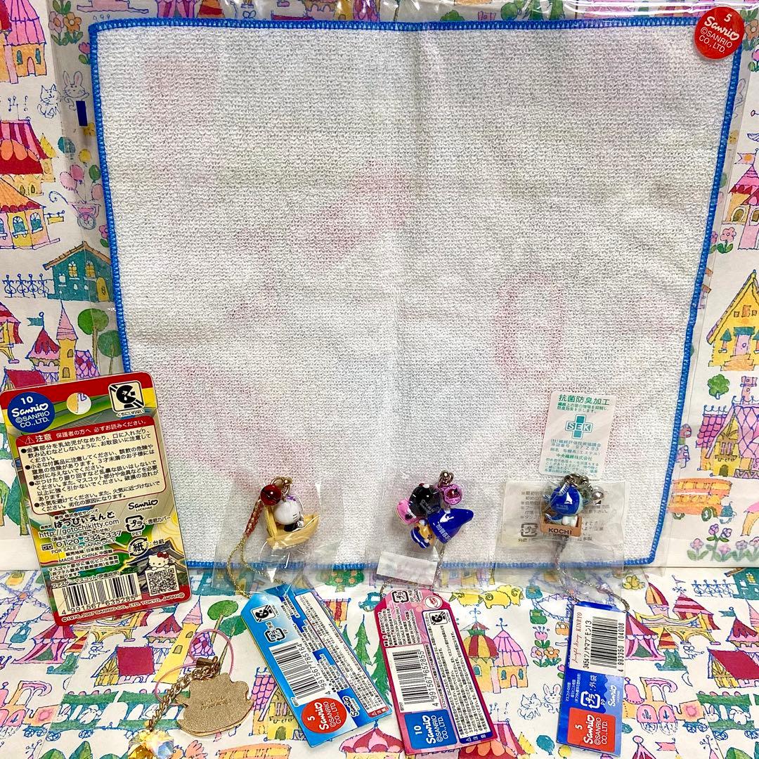 ハローキティ まとめ売り26 ベーシックぬいぐるみ ご当地メモ帳 根付 はんこ他