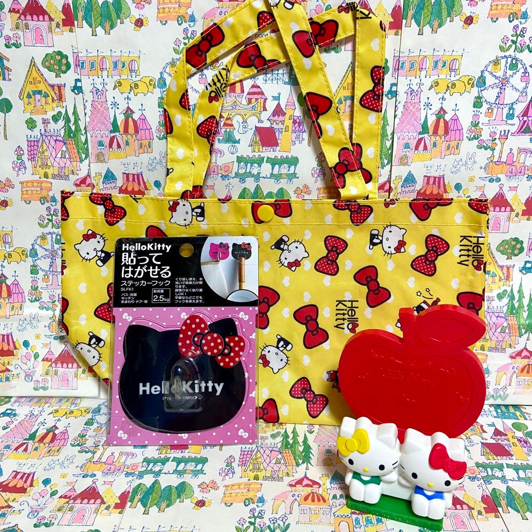 ハローキティ まとめ売り26 ベーシックぬいぐるみ ご当地メモ帳 根付 はんこ他