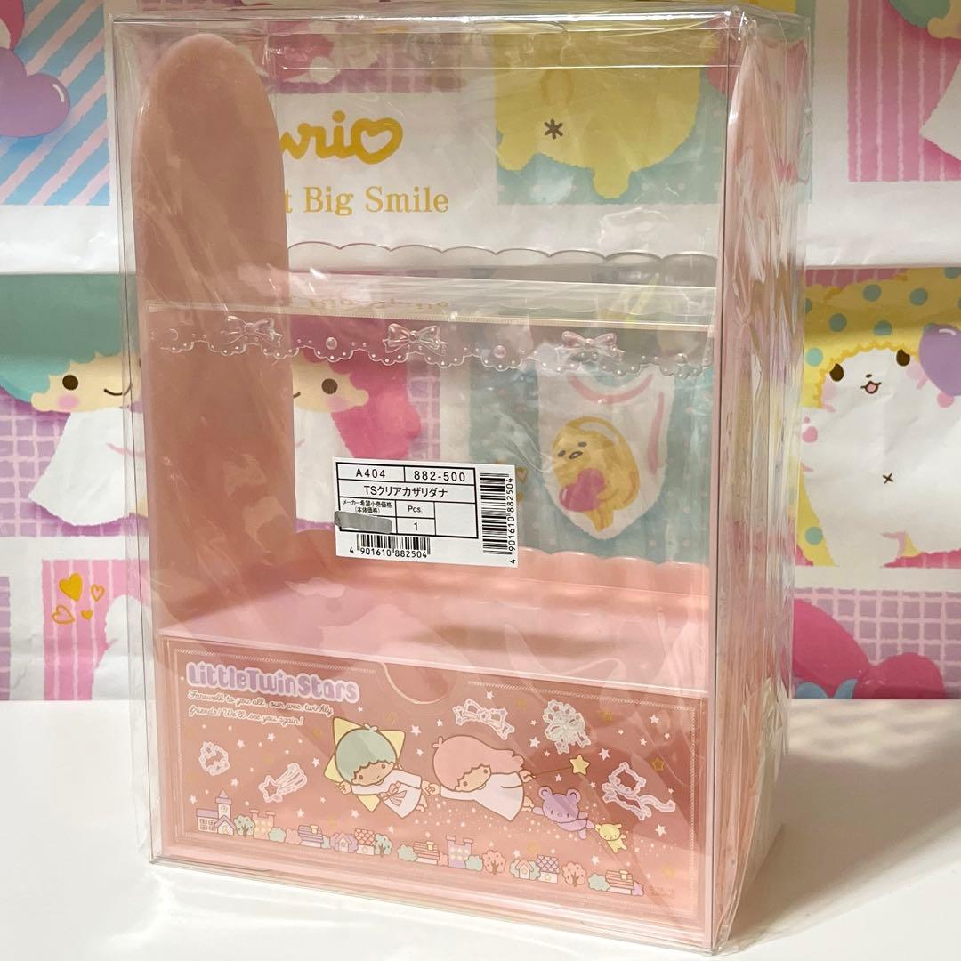 キキララ クリア飾り棚